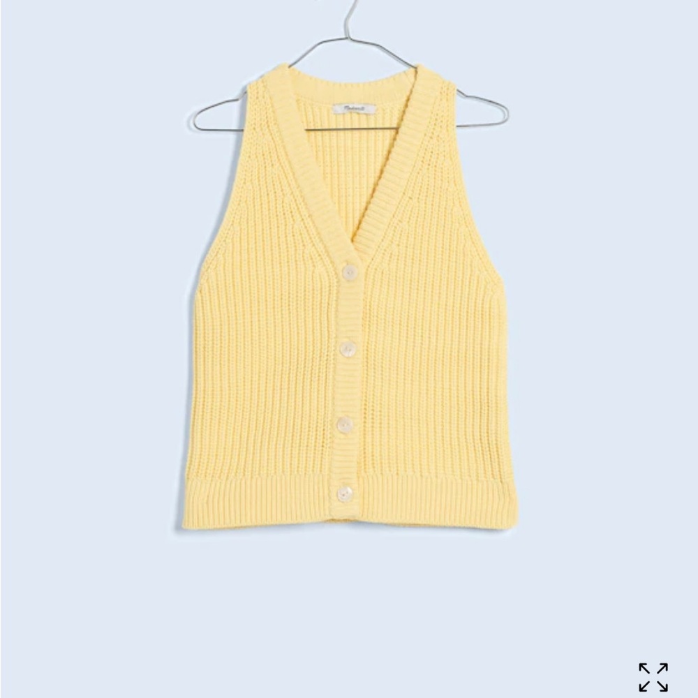 Madewell cutaway sweater vest